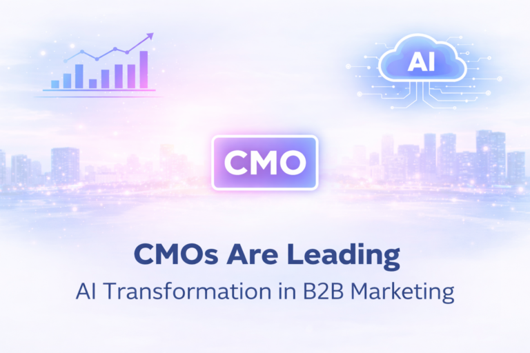 How CMOs Are Leading AI Transformation in B2B Marketing